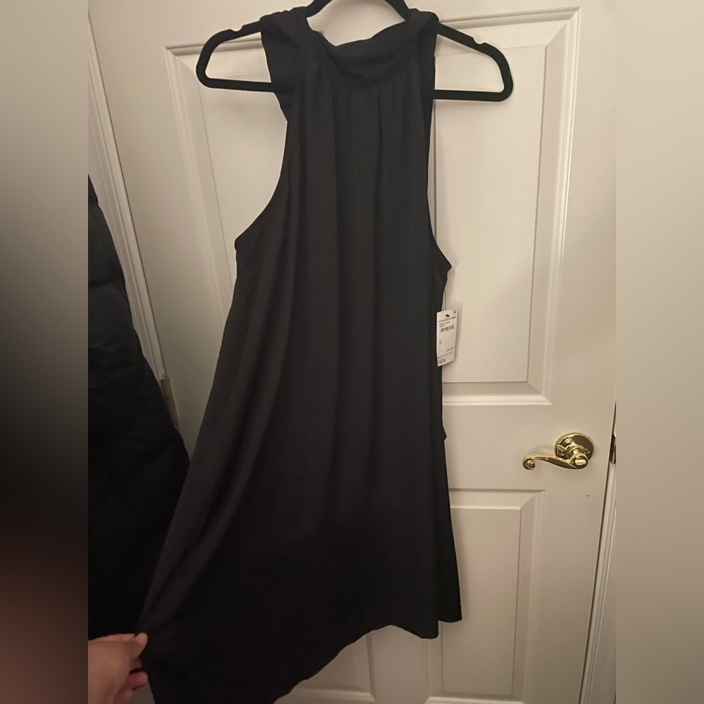 Black halter neck Nordstrom rack dress